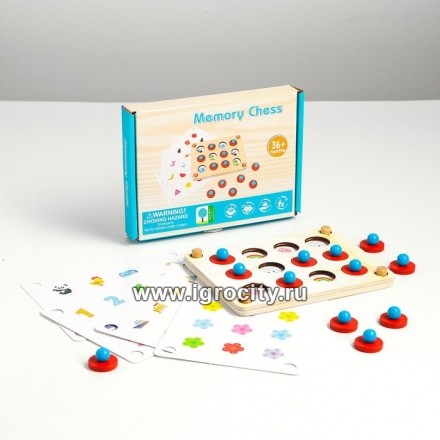 Детская развивающая игра «Мемори» 13,5 × 18,5 × 2,8 см, арт. 5245007