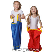Детская сумка - мешок для прыжков с ручками (мешок для бега), 1 шт., цвета МИКС, арт. 63011
