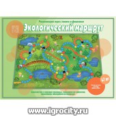 Игра с полем и фишками "Экологический маршрут", Весна-Дизайн, арт. Д-123