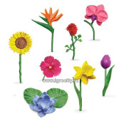 Набор мини-фигурок "Цветы" размер фигурки от 3 см., Safari Ltd., арт. 682904