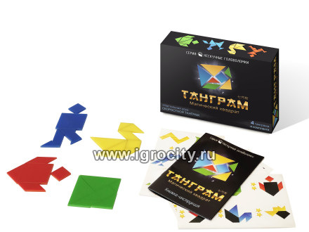 Игра-головоломка "Танграм", Нескучные игры, арт.8028