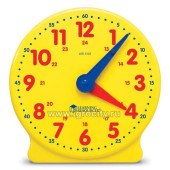Развивающая игрушка "Учимся определять время" (игрушечные часы), размер 13 см., арт. LER3101