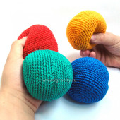 Кинезиологические мячики, кинезиомячики набор из 4 разноцветных мячей, Багира (мячики наполнены песком. они не отскакивают)