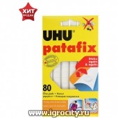 Клеящие подушечки UHU Patafic белые, 80 шт., арт. 1363319