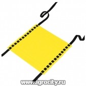 Координационная лестница 6 м, толщина 2 мм, цвет желтый, арт. 9341601