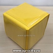 Кубик с прозрачными кармашками (игрокуб), размер кубика 15x15x15 см.