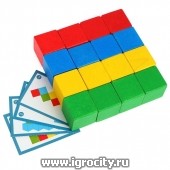 Кубики "Мозаика", Краснокамская игрушка, арт. Н-85