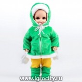Дидактическая кукла девочка с одеждой «Инна 2» (времена года), 43 см, Весна