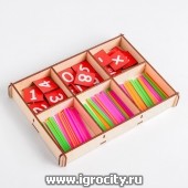 Математический набор «Веселый счет», Сибирские игрушки