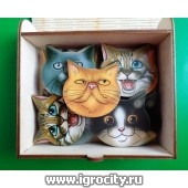 Мемо "Коты", Smile-Decor, арт. П033