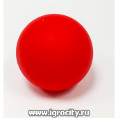 Мяч с водой, вес 250 гр., d 7.5 см, цвет красный, Тех-пласт