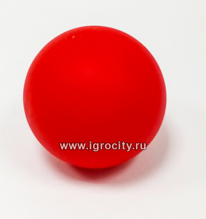 Мяч с водой, вес 250 гр., d 7.5 см, цвет красный, Тех-пласт
