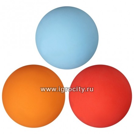 Мяч для большого тенниса, набор 3 шт., цвета МИКС, арт. 1527338