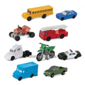 Набор мини-фигурок "Транспорт на дороге", размер фигурки от 3 см., Safari Ltd., арт. 684904
