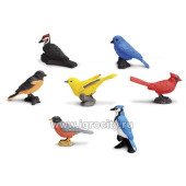 Набор мини-фигурок "Птицы", размер фигурки от 3 см., 7 шт., Safari Ltd, арт.678304 