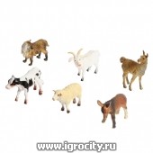 Набор животных «Фермерское хозяйство», 6 фигурок, арт. 5155902
