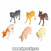Набор животных «Фермерское хозяйство», 6 фигурок, арт. 5155901
