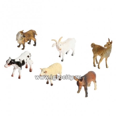 Набор животных «Фермерское хозяйство», 6 фигурок, арт. 5155902