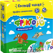 Настольная игра "Фрукто 10" методика игрового обучения, Банда умников, арт. УМ002 (sale!)