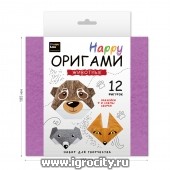 Оригами для детей "Животные. Happy", арт. 83386