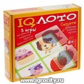 Пластиковое теневое IQ-лото "Силуэты", Айрис-пресс, арт. 25300