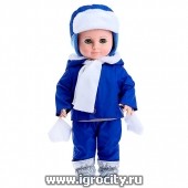 Дидактическая кукла мальчик с одеждой  по сезонам (времена года), 43 см, Весна