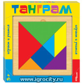 Развивающая игра из дерева "Танграм" арт.89812