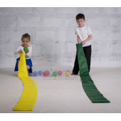 Труба для шариков 2 шт. - игра "Прокати шарик через трубу", 15 см. (желтая + зеленая)