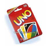 SALE Настольная игра УНО / UNO, арт. W2087 (sale! - помята упаковка, игра в полном порядке)